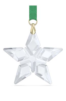 SWAROVSKI Annual Edition 2023 Festive Small Crystal Star Ornament in Clear