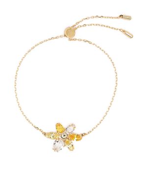 Swarovski Gema Flower gold-plated bracelet