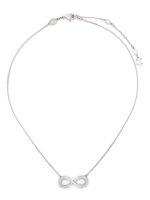 Swarovski infinity-pendant necklace - Silver