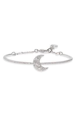 Swarovski Luna Pavé Crystal Bracelet in Silver