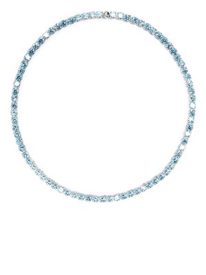 Swarovski Matrix Tennis crystal-embellished necklace - Blue