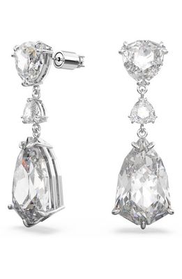 SWAROVSKI Mesmera Crystal Drop Earrings in Clear
