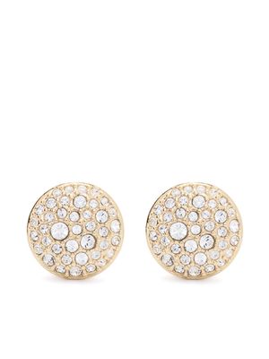 Swarovski Meteora stud earrings - Gold