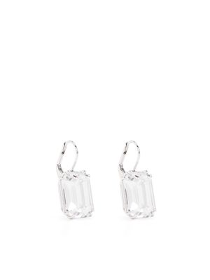 Swarovski Millenia crystal-embellished drop earrings - White