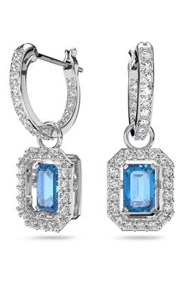 SWAROVSKI Millenia Dancing Crystal Drop Earrings in Blue