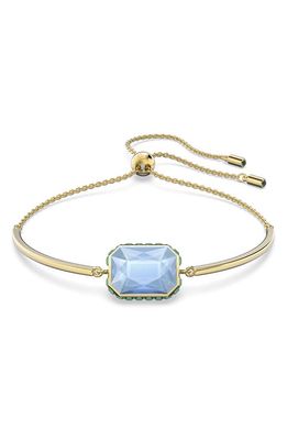 SWAROVSKI Orbita Crystal Bracelet in Blue/gold