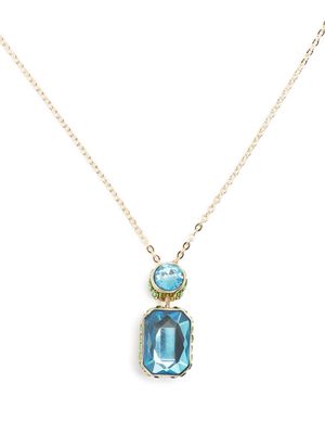 Swarovski Orbita crystal pendant necklace - Gold