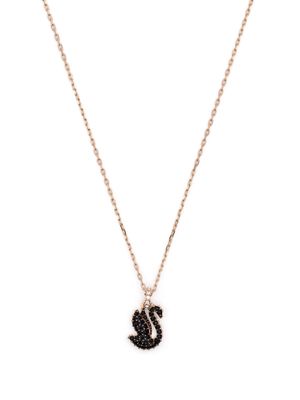 Swarovski Swan Pendant necklace - Pink