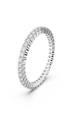 SWAROVSKI Vittore Eternity Ring in Silver