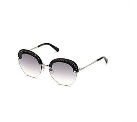 Swarovski Women's Rimless Round Sunglasses