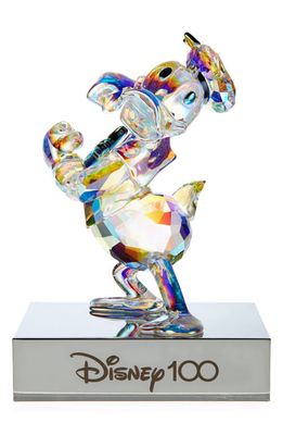SWAROVSKI x Disney 100 Donald Duck Crystal Figurine in Multicolored