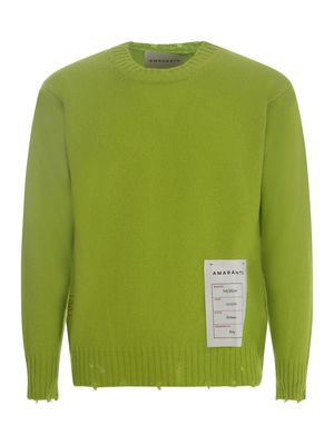 Sweater Amaranto Made Of Wool Blend