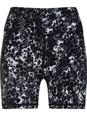 Sweaty Betty animal-print 6 inch shorts - Grey