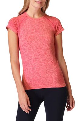 Sweaty Betty Athlete Seamless T-Shirt in Punk Pink