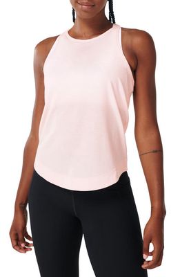 Sweaty Betty Breezy Stretch Recycled Polyester Tank Top in Tulle Pink
