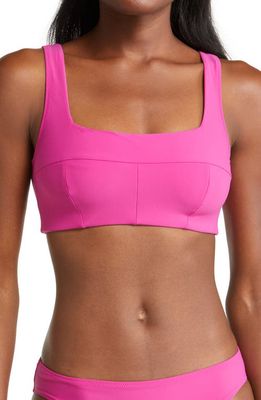 Sweaty Betty Brook Xtra Life Bikini Top in Phlox Pink