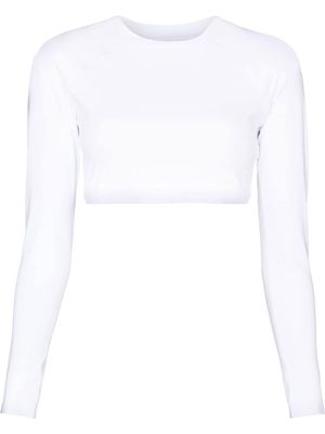 Sweaty Betty cropped performance top - White