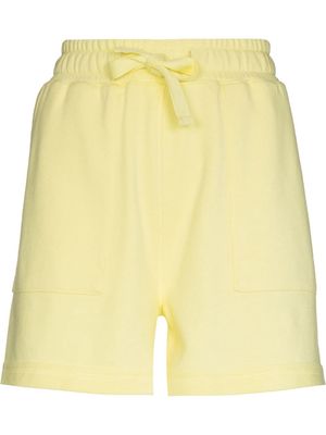 Sweaty Betty embroidered-logo drawstring shorts - Yellow