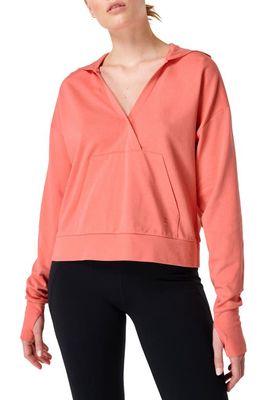Sweaty Betty Women's After Class Relaxed Hoodie in Warm Pink