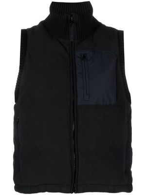 Sweaty Betty zip-fastening sleeveless jacket - Black