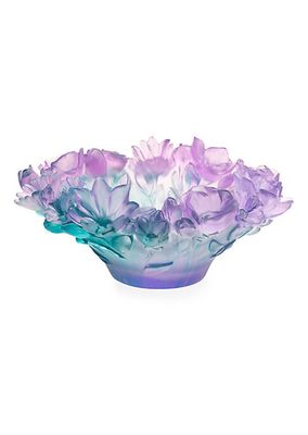 Sweet Garden Crystal Medium Bowl