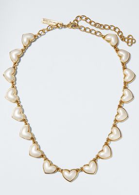 Sweetheart Pearly Necklace