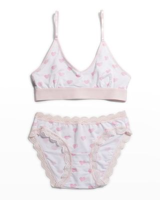 Sweetheart T-Shirt Bra and Knickers Set