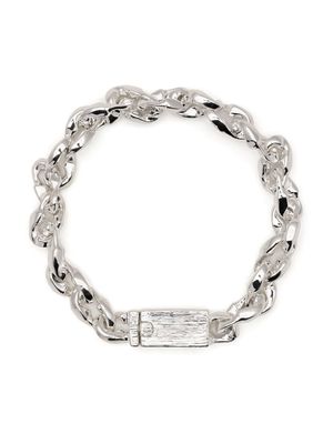 SWEETLIMEJUICE Surban chain-link bracelet - Silver