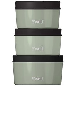 S'well 6pc Canister Set in Sage.