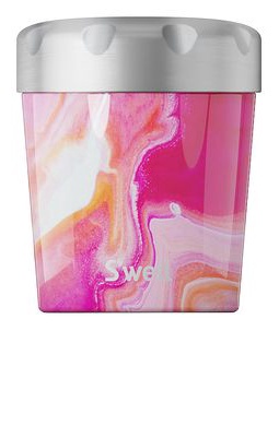 S'well Ice Cream Pint Cooler in Pink.