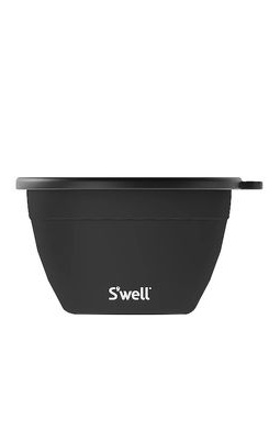 S'well Salad Bowl Kit in Black.