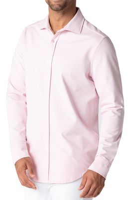 Swet Tailor Swet Taylor Long Sleeve Button-Up Shirt in Pink