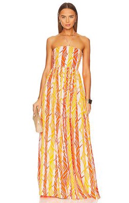 SWF Fine Halter Maxi in Orange