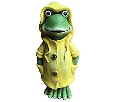 SWI 17" Yellow Raincoat Frog