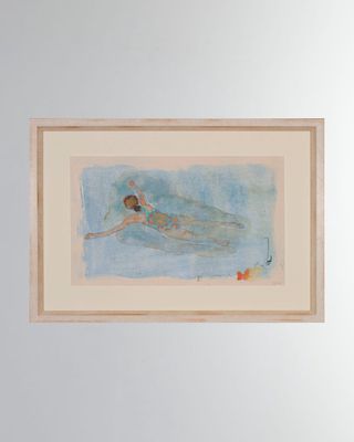 "Swimming- Glide" Giclee Wall Art