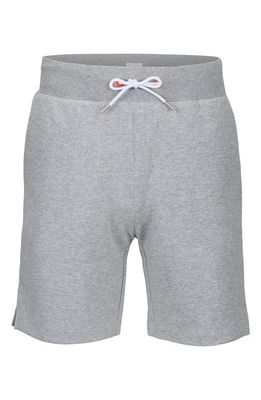 Swims Biarritz Cotton Blend Knit Shorts in Heather Grey