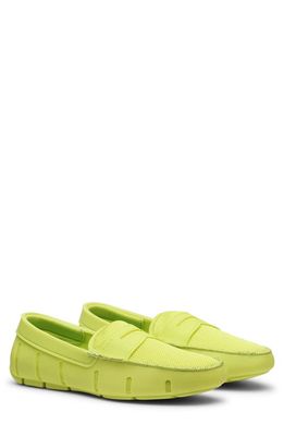 Swims Penny Loafer in Lime
