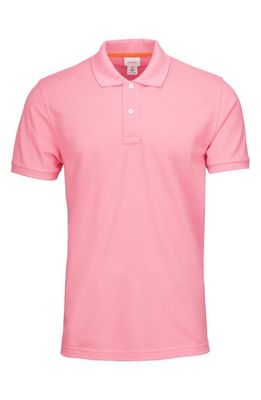 Swims Sunnmore Solid Piqué Polo in Blush Pink