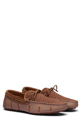 Swims The Woven Driving Shoe in Nut