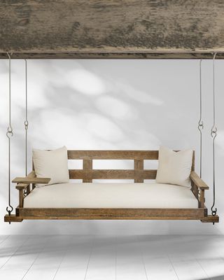 Swinging Day Bed with Back