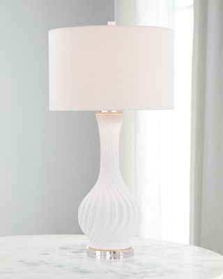 Swirling Table Lamp