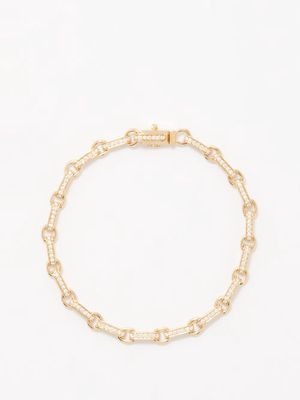 Sydney Evan - Diamond & 14kt Gold Chain Bracelet - Mens - Gold