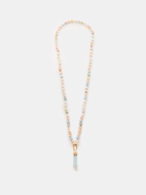 Sydney Evan - Diamond, Aquamarine & 14kt Gold Necklace - Womens - Multi