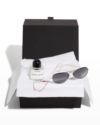 Sydney Evan Evil Eye Bracelet, Ray-Ban Sunglasses & Byredo Eau De Parfum Gift Box Set