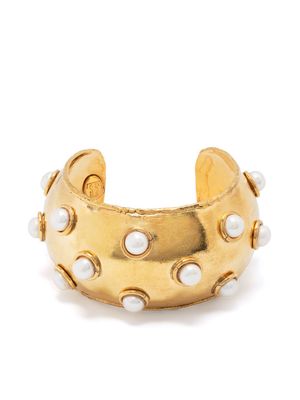 Sylvia Toledano Dune pearl-embellished bracelet - Gold