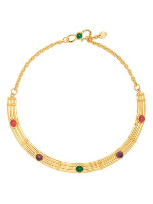Sylvia Toledano Winter crystal-embellished necklace - Gold
