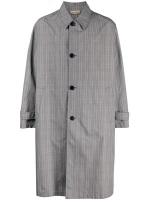 System check-pattern coat - Grey