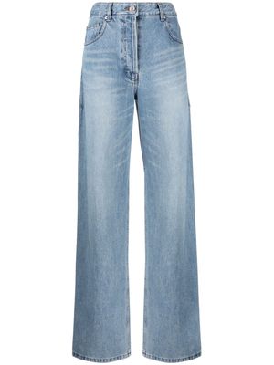 System mid-rise straight-leg jeans - Blue