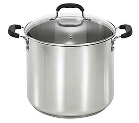 T-Fal 12-Qt Stainless Steel Stock Pot