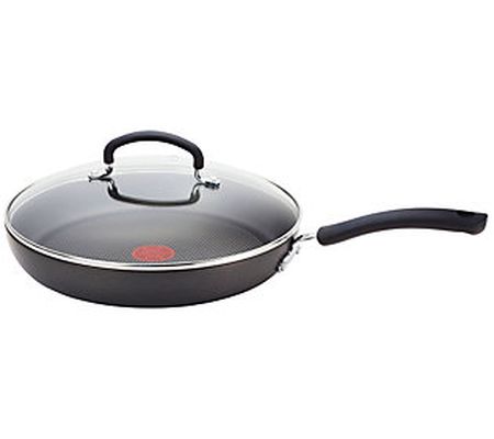 T-Fal Ultimate Hard Anodized 10-inch Covered De ep Saute Pan